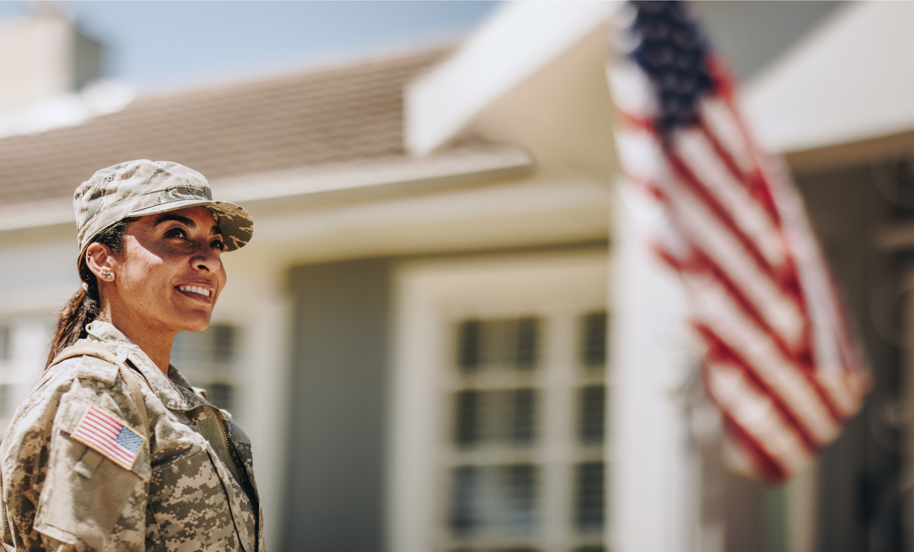 Military hero image